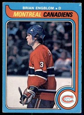 1979-80 O-Pee-Chee Brian Engblom Rookie Montreal Canadiens #361 - Image 1 of 2