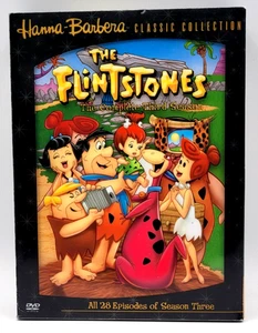 The Flintstones - The Complete Third Season (DVD, 2005, 4-Disc Set) W/SLIPCOVER - Imagen 1 de 2