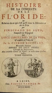 Garcilaso de la Vega / Histoire de la conquete de la Floride ou Relation de ce - Picture 1 of 5