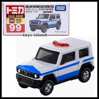TOMICA 99 Suzuki Jimny Multipurpose Disaster Response Vehicle TOMY 2025 NOV NEW - Image 1 of 4