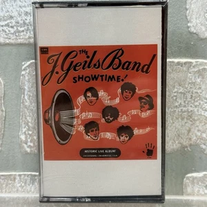 The J. Geils Band Showtime Audio Cassette 1982 Live Album NEW Sealed Centerfold - Picture 1 of 5