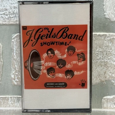 The J. Geils Band Showtime Audio Cassette 1982 Live Album NEW Sealed Centerfold - Image 1 of 4