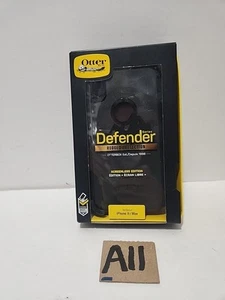 OtterBox Series Defender protection robuste iPhone Xs Max 77-59971 noir neuf boîte ouverte - Photo 1 sur 7