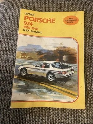 Clymer Porsche 924 / 1976-1978 Tienda Manuel Motor Reparación Foto 1 de 3