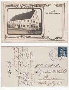 Kettershausen bei Ulm Memmingen, Gastwirtschaft von Konrad Ilg Foto1921 - Picture 1 of 1