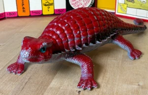 "Grande Modellino Dinosauro Anchilosauri Vintage 1986 1986 UKRD, 14"" - Foto 1 di 7
