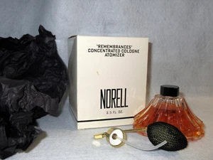 Rare 1970 Original Norell Remembrances 2.5oz Concentrated Cologne Atomizer MIB - Picture 1 of 7