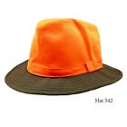 SIGNATURES High Visibility Water Repellent Hat With Oil Cloth Brim Size M - 542