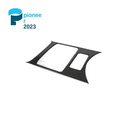 Real Carbon Fiber Car Gear Shift Storage Box Cover Trim For Infiniti 08-13 G37 Foto 1 de 4