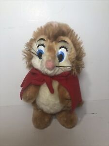 Vintage 1982 Secret Of Nimh Mrs Brisby Dakin Plush Stuffed Mouse Toy RARE