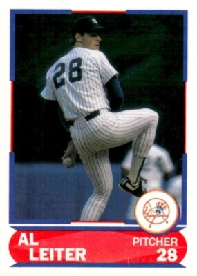 1989 Score Young Superstar #17 Al Leiter New York Yankees - Image 1 of 2