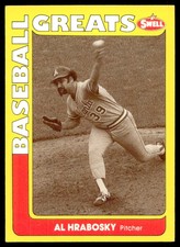 1991 Swell Baseball Greats Al Hrabosky Atlanta Braves #43