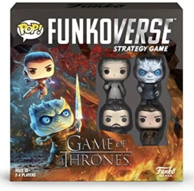 Funko Pop! Game of Thrones Funkoverse Board Game 4 Character Base Set Games NEW - Image 1 of 4