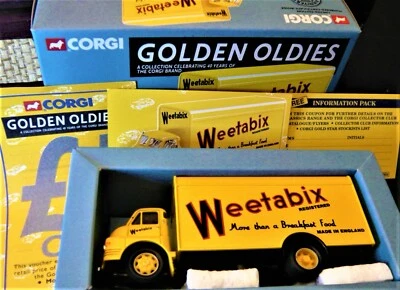CORGI Golden Oldies  19302 Bedford truck Weetabix 1:50 scale diecast. - Image 1 of 4
