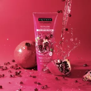 Freeman Face Mask Pomegranate Revitalising Peel-Off Gel Mask Purifying 175 ml - Picture 1 of 13