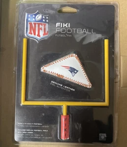 NFL Fiki Football New England Patriots ,Genuine Leather Flick It & Kick It DD - Picture 1 of 2