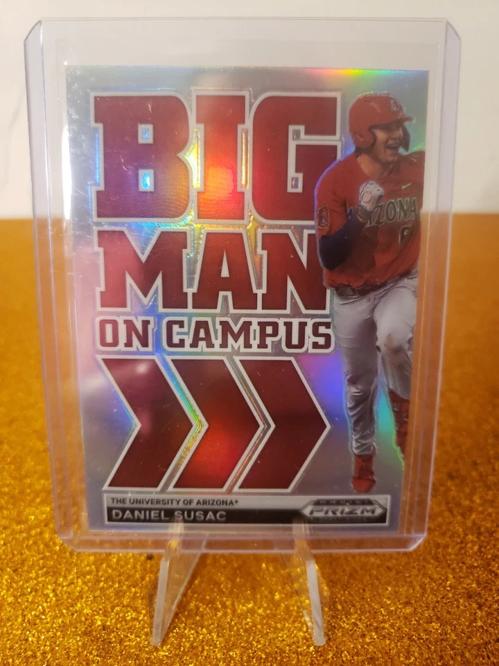 2022 Panini Prizm Draft Picks Daniel Susac Big Man On Campus Silver Prizm - Image 1 of 2