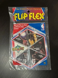 Flip Flex NBA 1992 NEU VERSIEGELT Michael Jordan Ewing David Robinson Campbell Neu in Verpackung - Bild 1 von 2