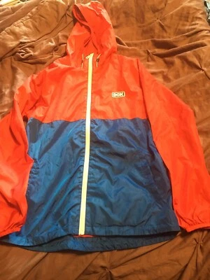 Chaqueta cortavientos con capucha DGK. Dirty Ghetto Kids Skateboarding M Med Medium Rain F Foto 1 de 4