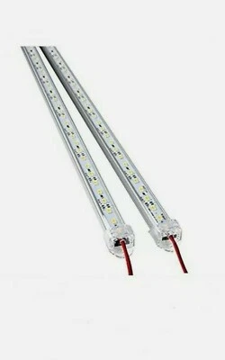 2pz Barra Led 100cm sottopensile Trasparente 11watt 220volt  1700lumen  - Immagine 1 di 2