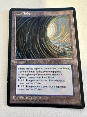 MTG Magic The Gathering Ice Age Lava Tubes Uncommon LP - Image 1 of 2