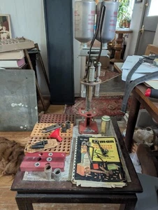 MEC 250 12 Gauge Shotgun Reloader Ammo Press Reloading press with bottles ++ - Picture 1 of 16