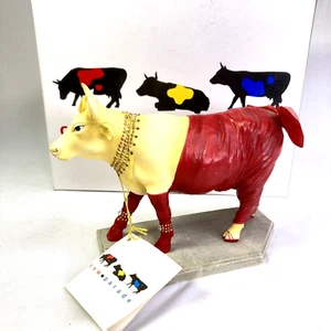 Cow Parade DIAMONDS ARE A COWS BEST FRIEND #9122 numerado a mano 0893 con caja - Imagen 1 de 24