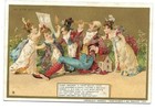 Cadet Roussel à trois beaux yeux - Chomo Au Bon Marché - Trade card