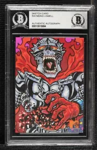 Czarface 7L Esoteric Inspectah Deck Yo MTV Raps Carta Schizzo Arte Originale 1/1 BAS - Foto 1 di 2