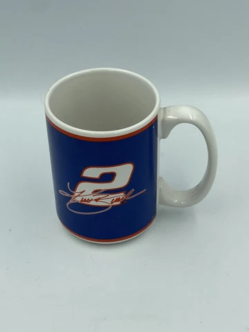Kurt Busch Nascar No. 2 Coffee Mug Cup Tea New Licensed Miller Lite Racing Cover