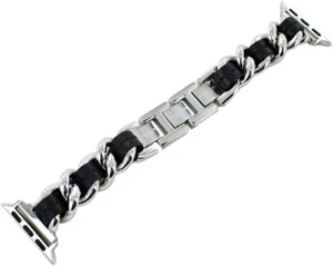 Coach 14700187 Replacement Apple Watch Strap 38/40/41mm Black - Picture 1 of 7