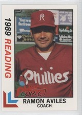 1989 Best Reading Phillies Ramon Aviles #25
