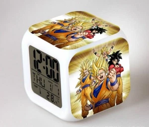 Dragon Ball Alarm Clock Temperature Night Light Decorative DBZ - Picture 1 of 12