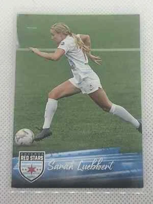 2021 Parkside NWSL | #95 Sarah Luebbert Chicago Red Stars | Foil /1400 Fresh! - Image 1 of 2