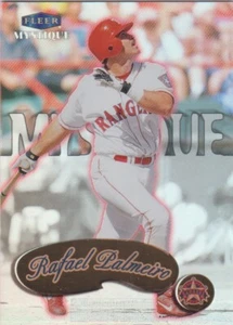 1999 Fleer Mystique GOLD Rafael Palmeiro Texas Rangers 500 Home Run Club - Picture 1 of 2