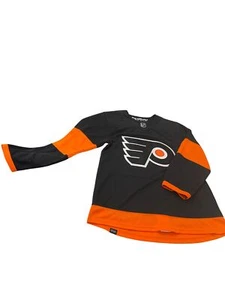 Adidas Philadelphia Flyers Hockey arancione nero maglia uomo taglia 46 SKU 8522 - Foto 1 di 18