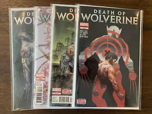Death of Wolverine #1-#4 (full Storyline) First Prints NM Soule Leisten FOIL - Picture 1 of 10