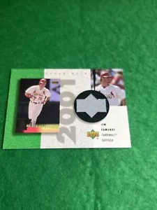 2002 Upper Deck St Louis Cardinals Jersey Baseball Card Jim Edmonds R-JE - Picture 1 of 7