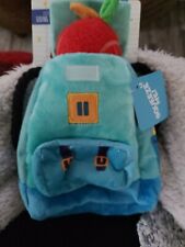 Bark Box Crinkle Barkbag With Squeaky Ball Dog Toy Plush 7"