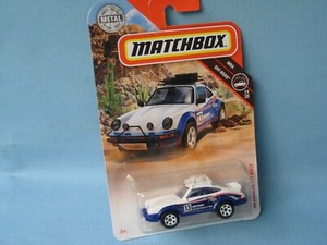 Matchbox 1985 Porsche 911 Rally Toy Model Car 70mm German Sports in USA BP b