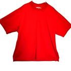 Antigua Golf Polo Men's 3Xl Red Embroidered Logo On Sleeve Ss