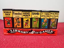 Mickey Mouse Library of Games Complete & Excellent Condition circa 1948