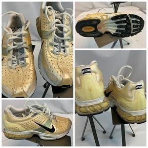 Nike Air Zoom Miler Vapor Series Sz 7.5 Women Old Gold Running Mint YGI C0S-66 - Picture 1 of 12