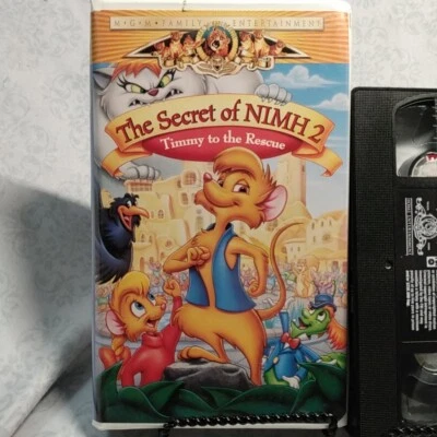 The Secret of NIMH 2: Timmy to the Rescue (VHS, 1998, Family Entertainment) - Image 1 of 3