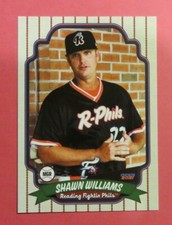 2021 Choice, Reading Fightin Phils, Manager - SHAWN WILLIAMS