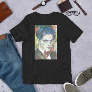 Camiseta UNISEX - FEDERICO GARCIA LORCA retrato acuarela - camiseta camisa ropa - Imagen 1 de 6