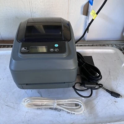 Zebra GX430t DT/TT  Label Printer GX43-102710-000 Wireless WiFi USB 300dpi - Image 1 of 4