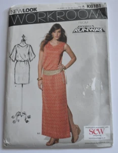 sewing pattern dress summer sleeveless size 8 to 18 - Picture 1 of 1