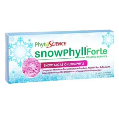 1 X Phytoscience Snowphyll Forte Snow Algae Chlorophyll & Mulberry Leaf Extract - Image 1 of 4