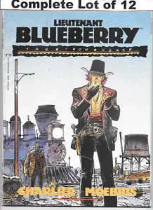 VTG Blueberry 1 - 5 Young 1 - 3 Lieutenant 1 - 4 Moebius 1989 - 1991 Complete - Picture 1 of 16